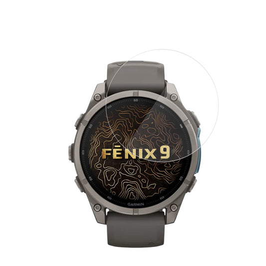 Zaščitna folija Techsuit Nano Flex za Garmin Fenix 9 Pro 47mm / Fenix 9 47mm, komplet 2 kosa, plastika, črna
