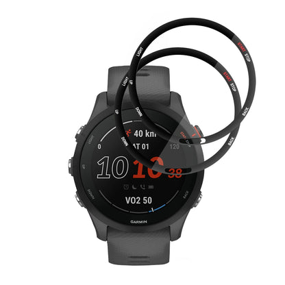 Zaščitna folija Techsuit Nano Flex za Garmin Forerunner 255 Music / 255, Set 2 kosa, Plastika, Črna