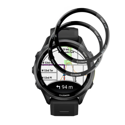 Zaščitna folija Techsuit Nano Flex za Garmin Forerunner 570 47mm / 970, Set 2 kosa, Plastika, Črna
