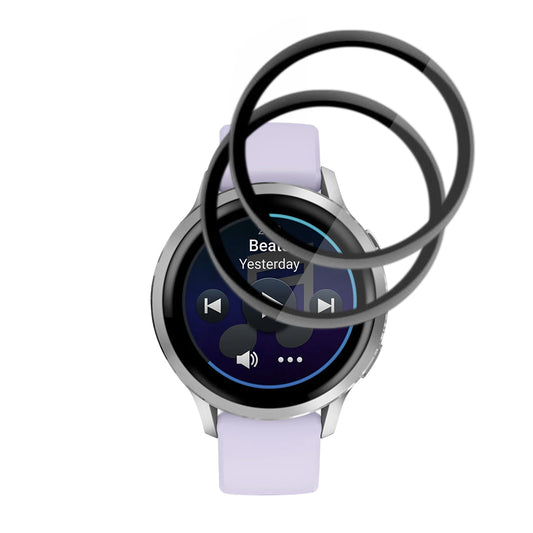 Zaščitna folija Techsuit Nano Flex za Garmin Venu 4 41mm, Set 2 kosa, Plastika, Črna