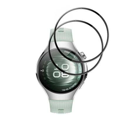 Zaščitna folija Techsuit Nano Flex za Huawei Watch 5 42mm, Set 2 kosa, Plastika, Črna