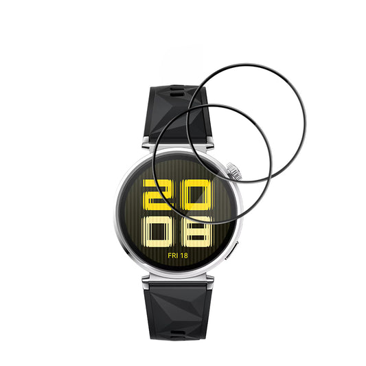Zaščitna folija Techsuit Nano Flex za Huawei Watch GT 5 41mm, Set 2 kosa, Plastika, Črna