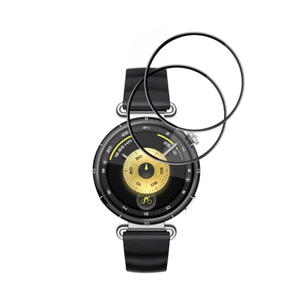 Zaščitna folija Techsuit Nano Flex za Huawei Watch GT 6 41mm, Set 2 kosa, Plastika, Črna