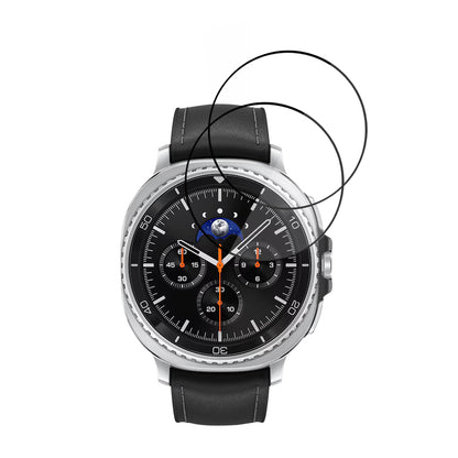 Zaščitna folija Techsuit Nano Flex za Samsung Galaxy Watch8 Classic, Set 2 kosa, Plastika, Črna