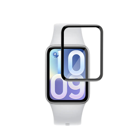 Zaščitna folija Techsuit Nano Flex za Xiaomi Smart Band 10 Pro, komplet 2 kosa, plastika, črna