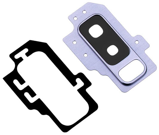 Steklo za zadnjo kamero Samsung Galaxy S9+ G965 Samsung Galaxy S9+ G965, z okvirjem, modro