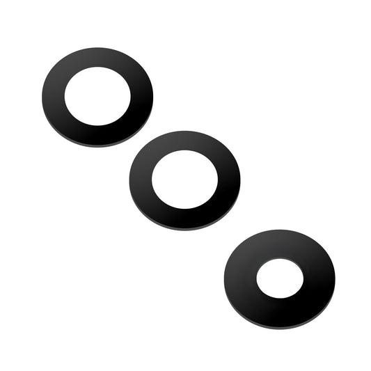 Zadnje steklo kamere Samsung Galaxy A34 A346, Wide + UltraWide + Macro, Črno