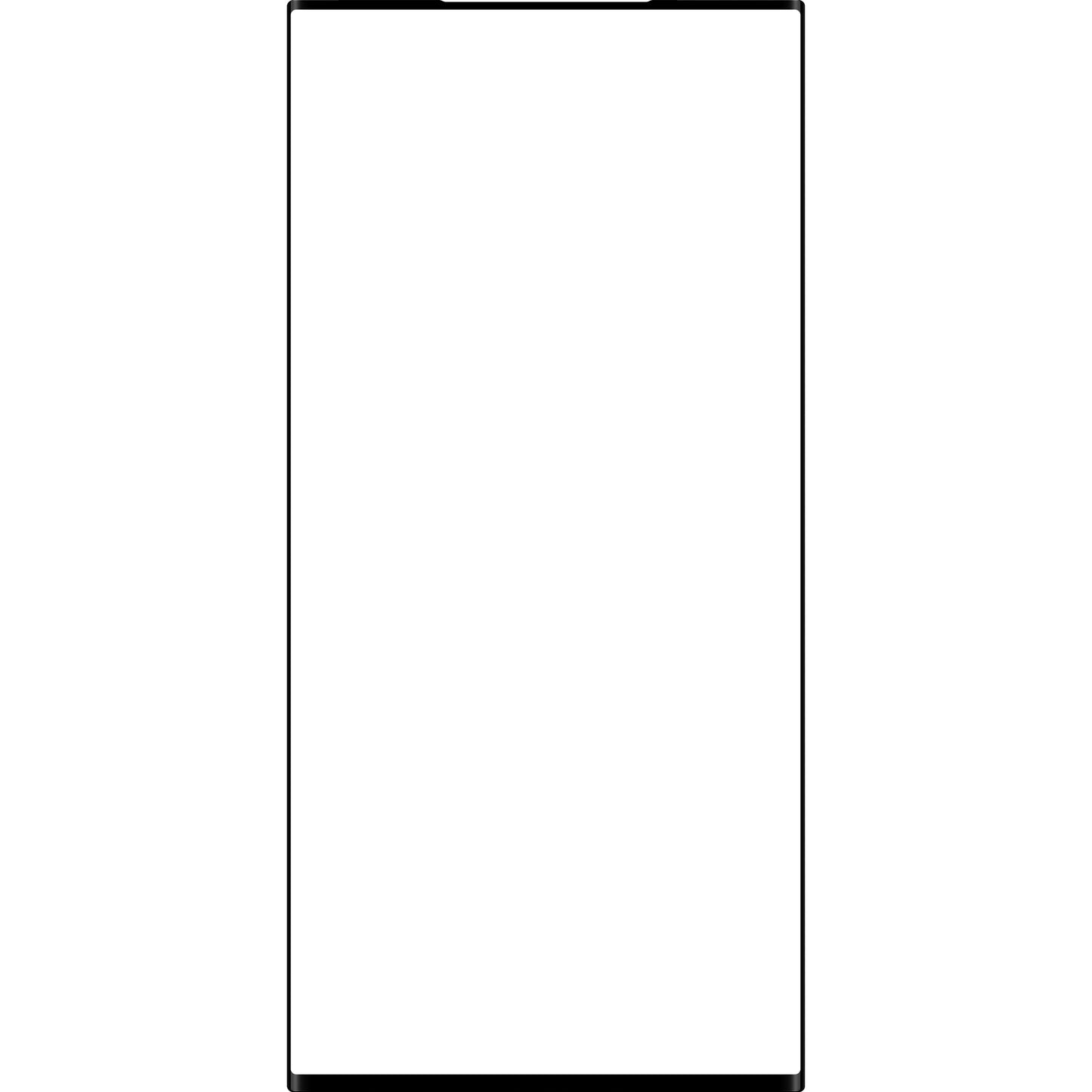 Zaslon + robni lepilni trak / OCA Forward Guard za Samsung Galaxy S22 Ultra 5G S908, črna