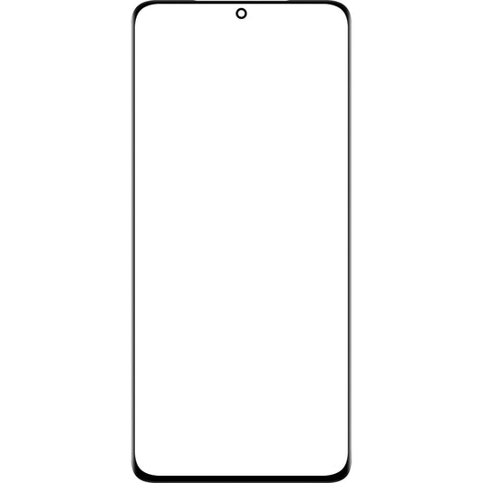 Zaslon + robni lepilni trak / OCA Forward Guard za Samsung Galaxy S21 Ultra 5G G998, črna