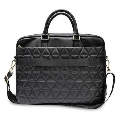 Torba Guess Quilted za prenosnik 15inch, črna