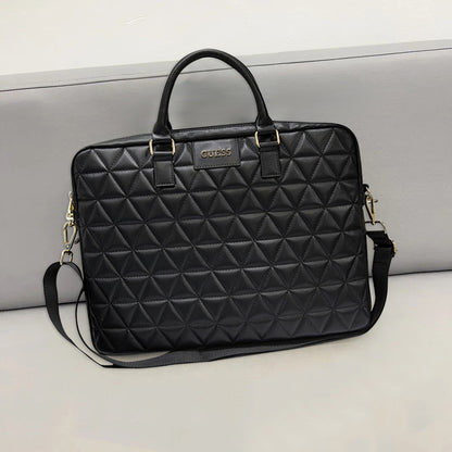 Torba Guess Quilted za prenosnik 15inch, črna