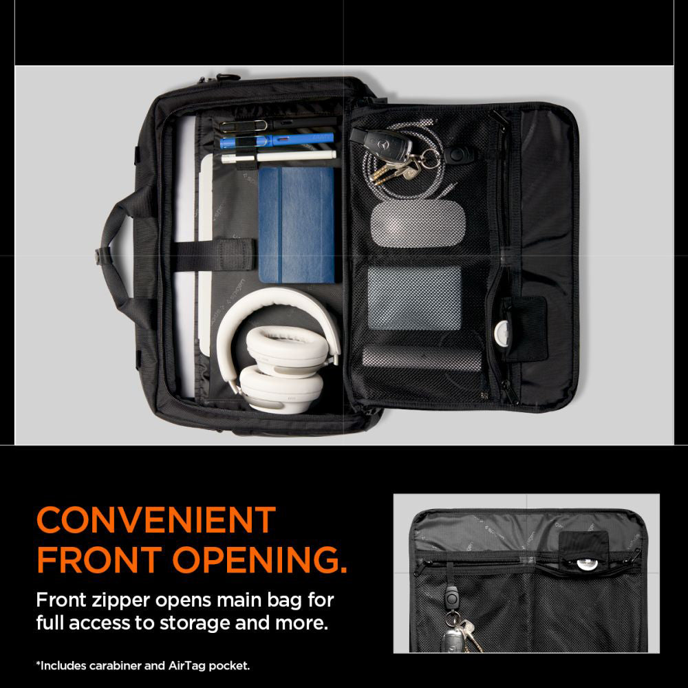 Torba Spigen Klasden za prenosnik 16inch, črna