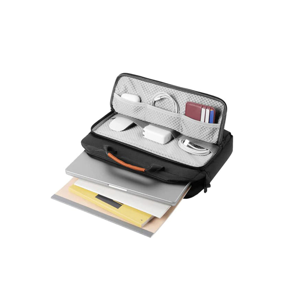 Torba Tomtoc za prenosnik 16 palcev, črna