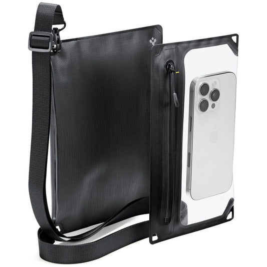 Nepremočljiva univerzalna torbica in ovitek Spigen Crossbag, črna AMP09746