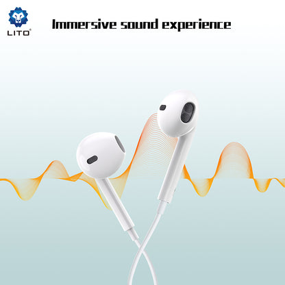 Handsfree 3.5mm Lito LF01A, Bel