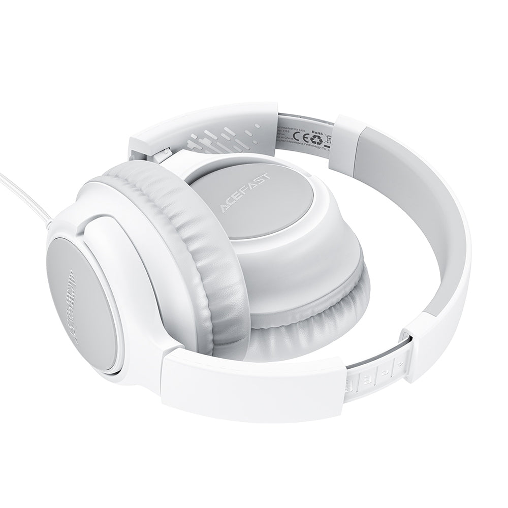 Handsfree 3,5 mm Acefast H18 Kids, siva