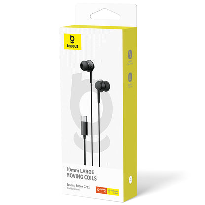 Handsfree USB-C Baseus Encok CZ11, Črna A00164300113-Z1