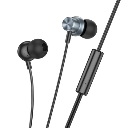 Handsfree 3,5 mm HOCO M110, siva
