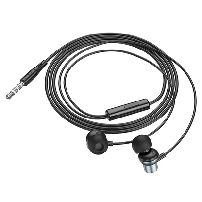 Handsfree 3,5 mm HOCO M110, siva