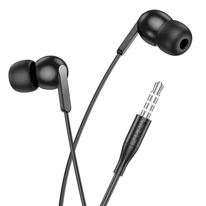Handsfree 3.5mm HOCO M124, črn