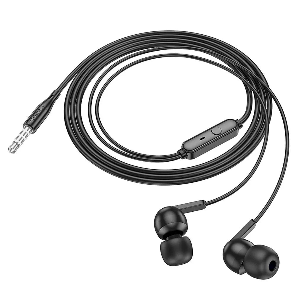 Handsfree 3.5mm HOCO M124, črn