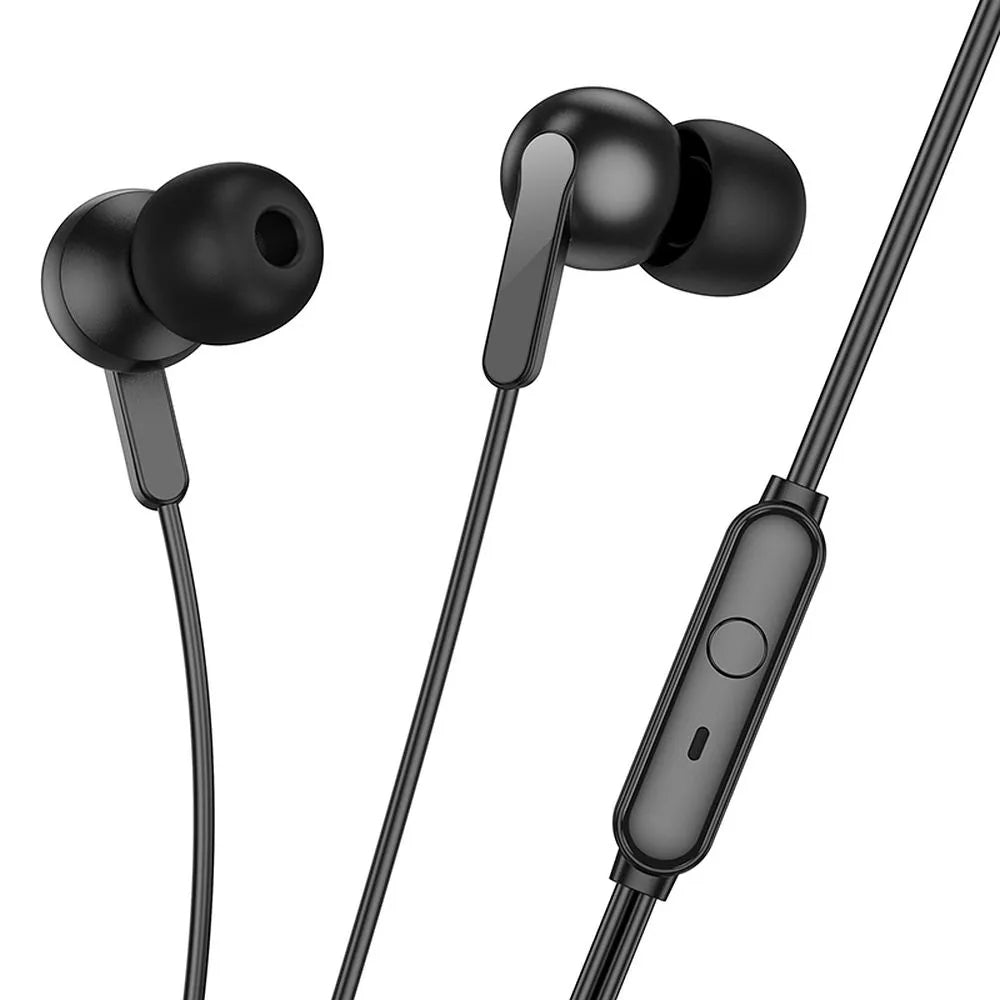 Handsfree 3.5mm HOCO M124, črn