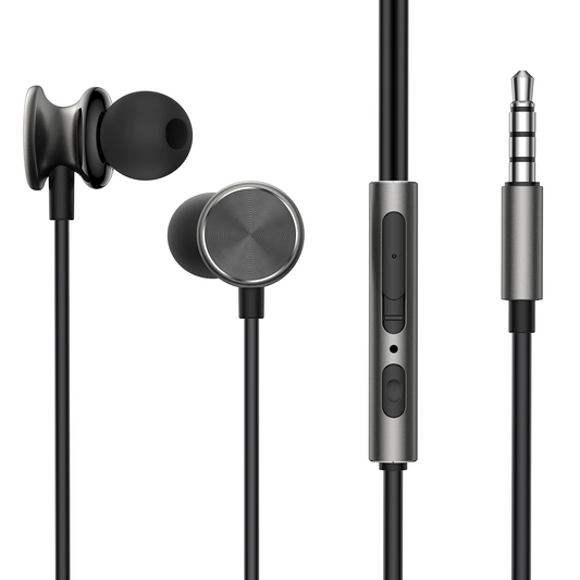 Handsfree 3,5 mm Joyroom JR-EW03, siva