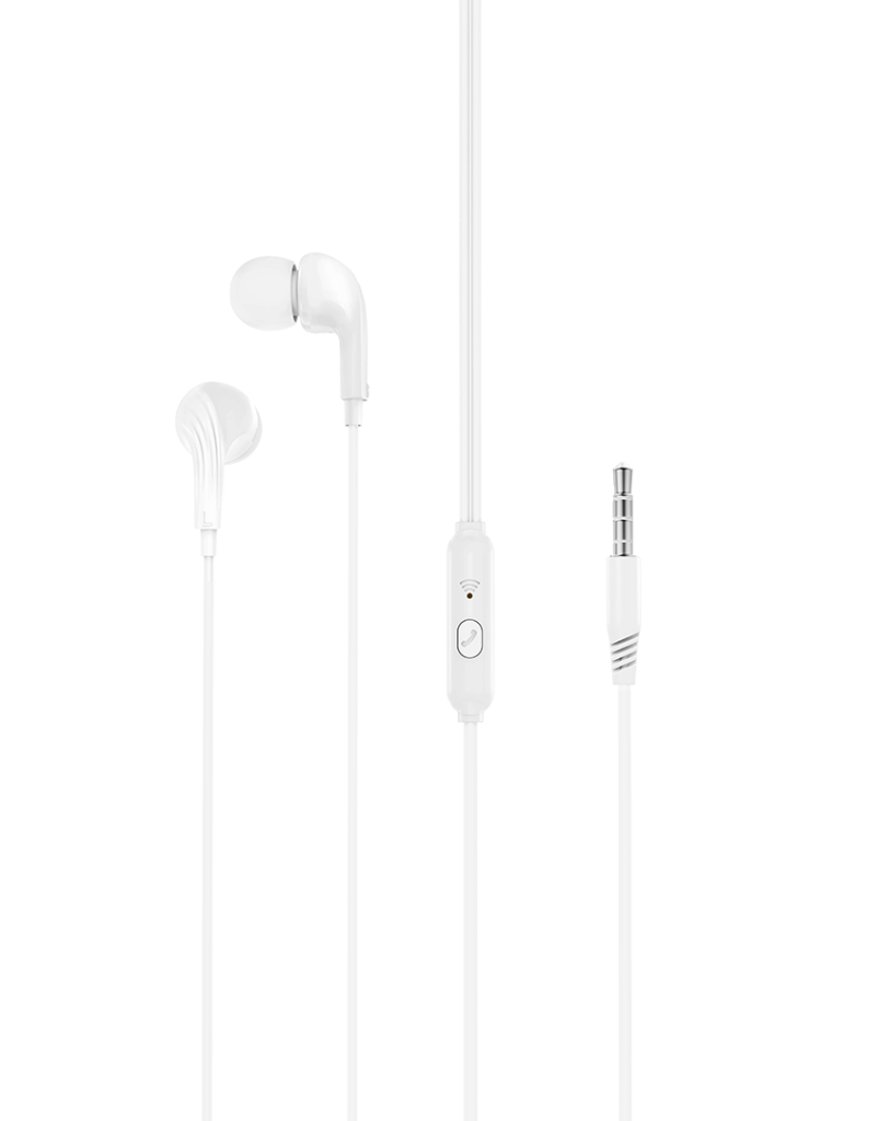 Handsfree 3,5 mm XO Design EP86, bela
