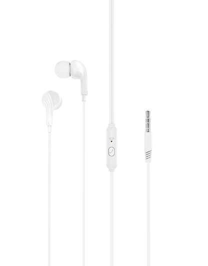Handsfree 3,5 mm XO Design EP86, bela
