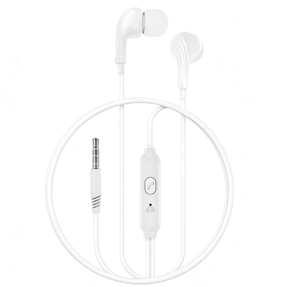 Handsfree 3,5 mm XO Design EP86, bela