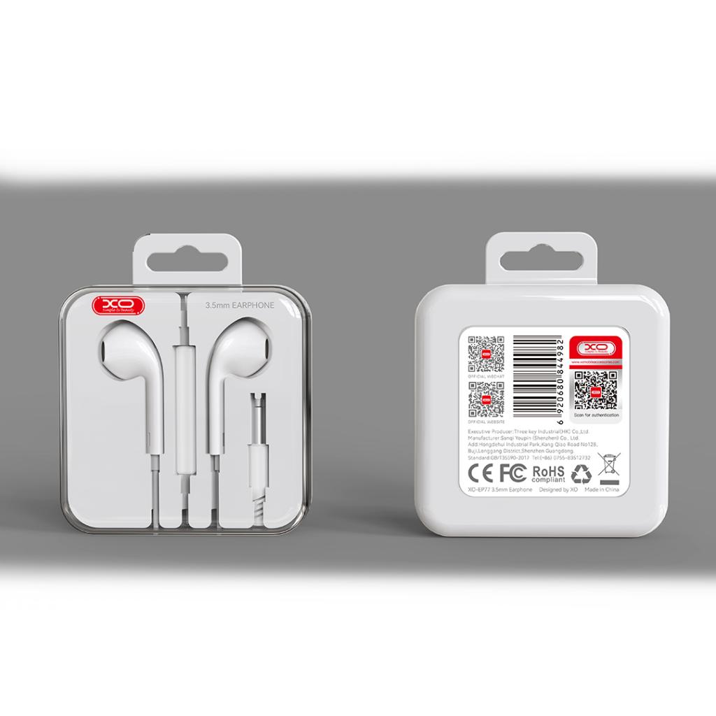 Handsfree 3.5mm XO Design EP77, Bel