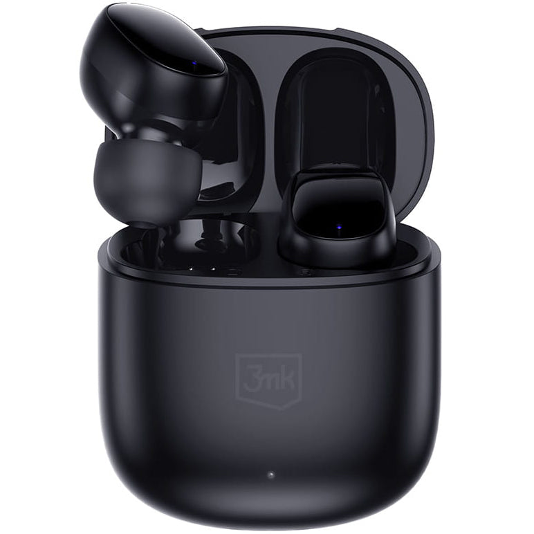 Brezžične slušalke Bluetooth 3MK FlowBuds, TWS, črne