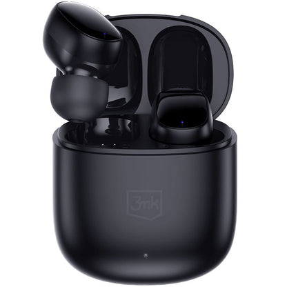 Brezžične slušalke Bluetooth 3MK FlowBuds, TWS, črne