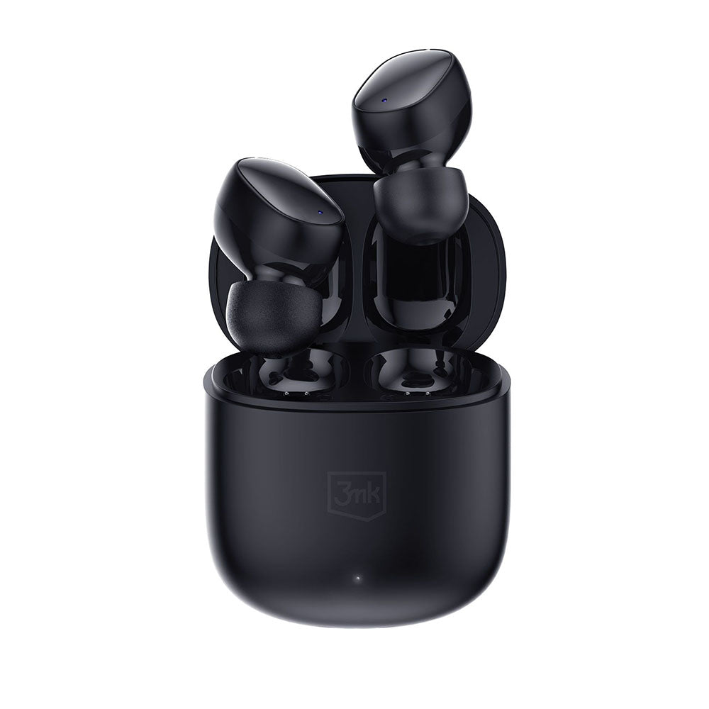 Brezžične slušalke Bluetooth 3MK FlowBuds, TWS, črne