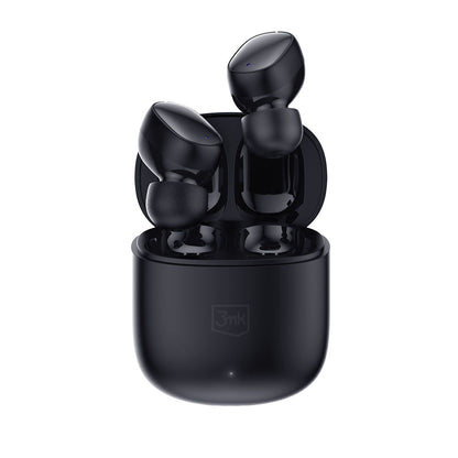 Brezžične slušalke Bluetooth 3MK FlowBuds, TWS, črne