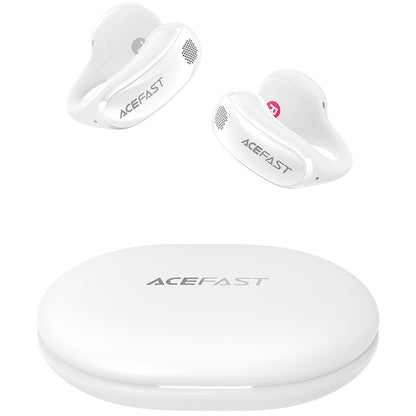 Brezžične slušalke Bluetooth Acefast Aceclip Pro, TWS, bele