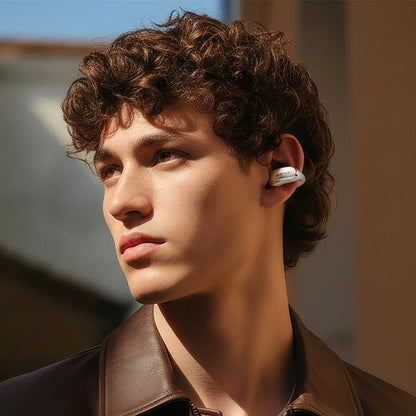 Brezžične slušalke Bluetooth Acefast Aceclip Pro, TWS, bele