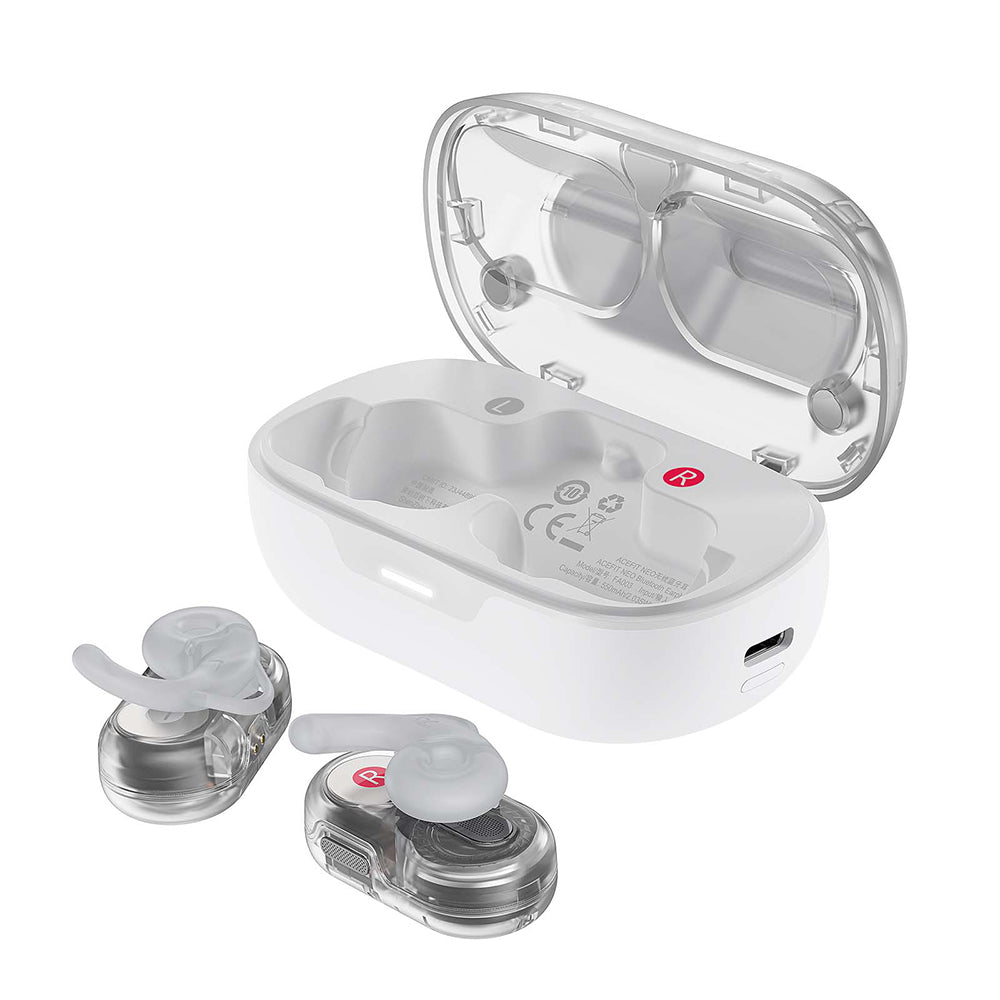 Brezžične slušalke Bluetooth Acefast Acefit Neo, TWS, bele