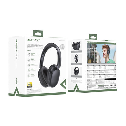 Brezžične slušalke Bluetooth Acefast H12, A2DP, ANC, bele