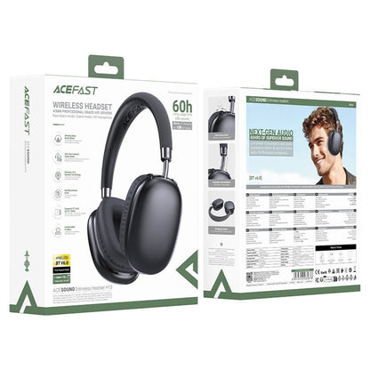 Brezžične slušalke Bluetooth Acefast H13, A2DP, črne