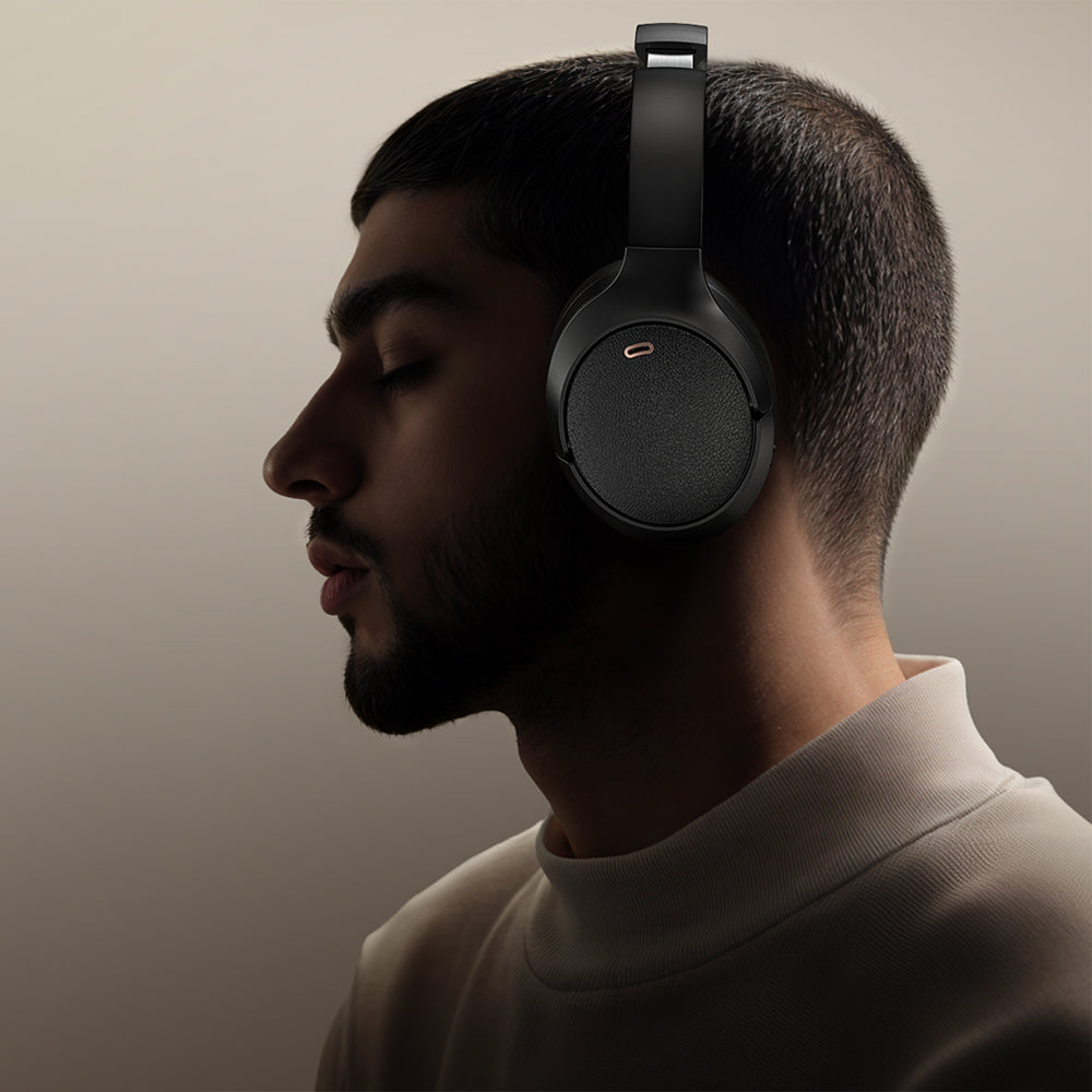 Brezžične slušalke Bluetooth Acefast H6, A2DP, ANC, črne