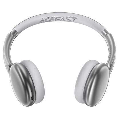 Brezžične slušalke Bluetooth Acefast H8, A2DP, ANC, Srebrne