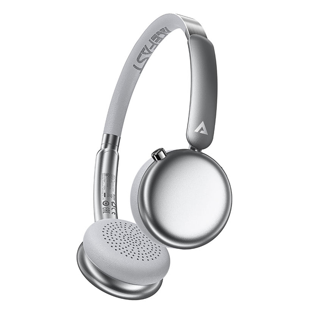 Brezžične slušalke Bluetooth Acefast H8, A2DP, ANC, Srebrne