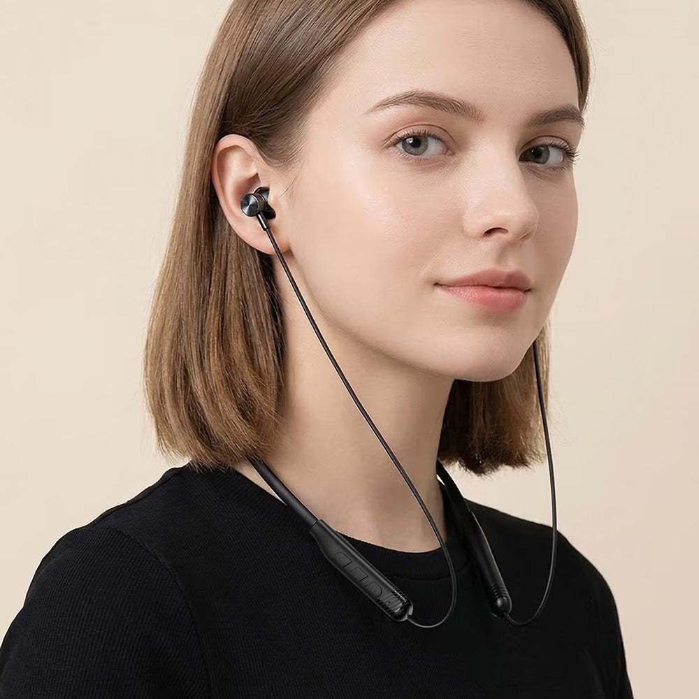 Brezžične slušalke Bluetooth Acefast N9, A2DP, črne