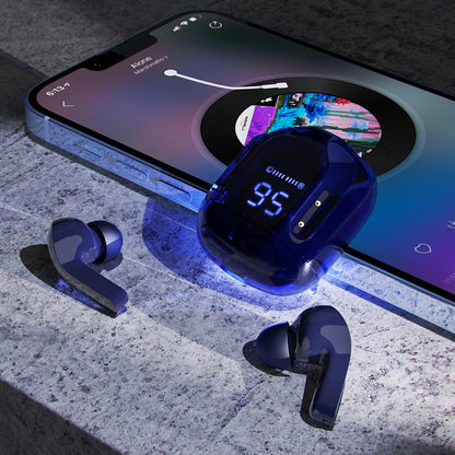 Brezžične slušalke Bluetooth Acefast T6, TWS, Temno modre