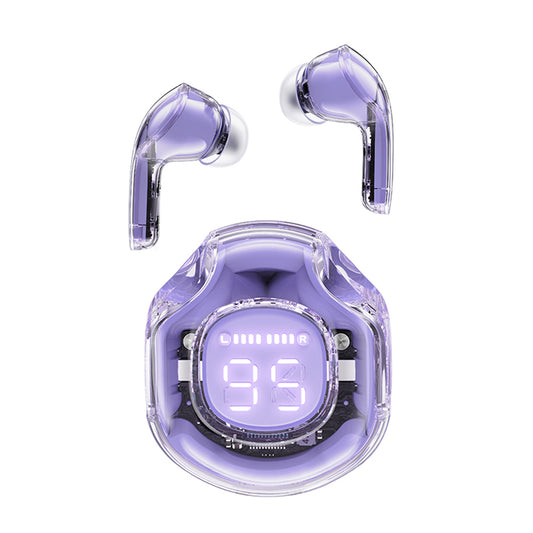 Brezžične slušalke Bluetooth Acefast T8, TWS, Vijolične