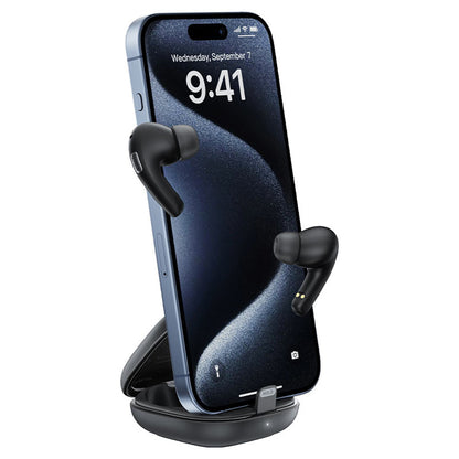 Handsfree Bluetooth Acefast W4, TWS, Bež