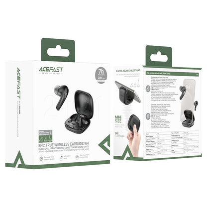 Brezžične slušalke Bluetooth Acefast W4, TWS, črne