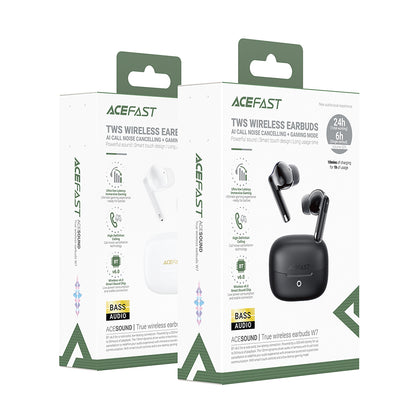 Brezžične slušalke Bluetooth Acefast W7, TWS, črne