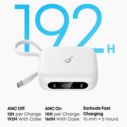 Handsfree Bluetooth Anker P41i, TWS, ANC, Bel A3937G21